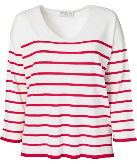 Pullover mit Streifen