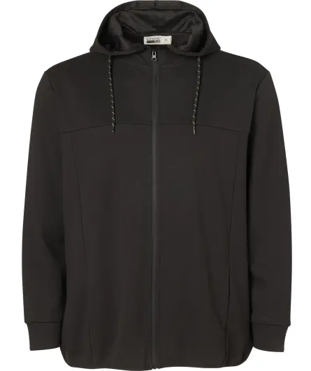 Sweatvest met deelnaden