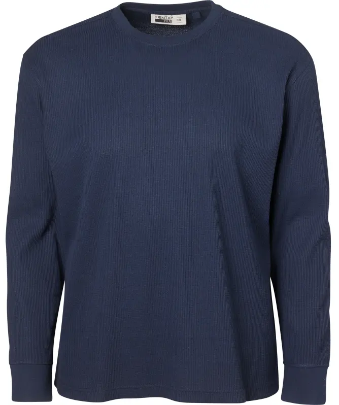 Shirt met lange mouwen en textuur