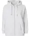 Sweatjacke grau melange