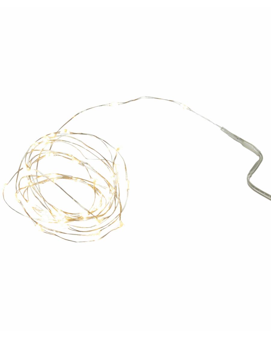 LED micro verlichting zilver