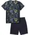 Sportshirt + sportbroek donker grijs