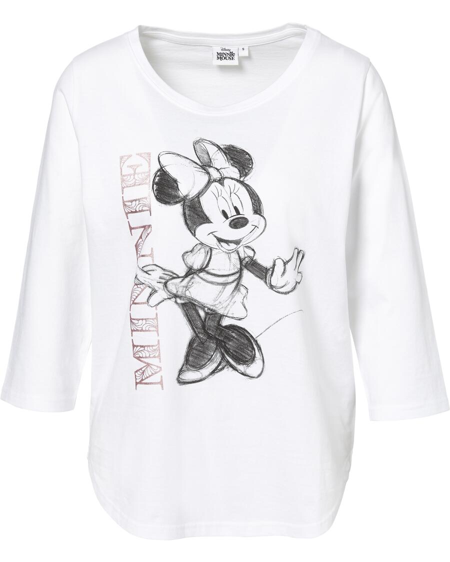Koszulka Myszka Minnie Disney, rękaw 3/4