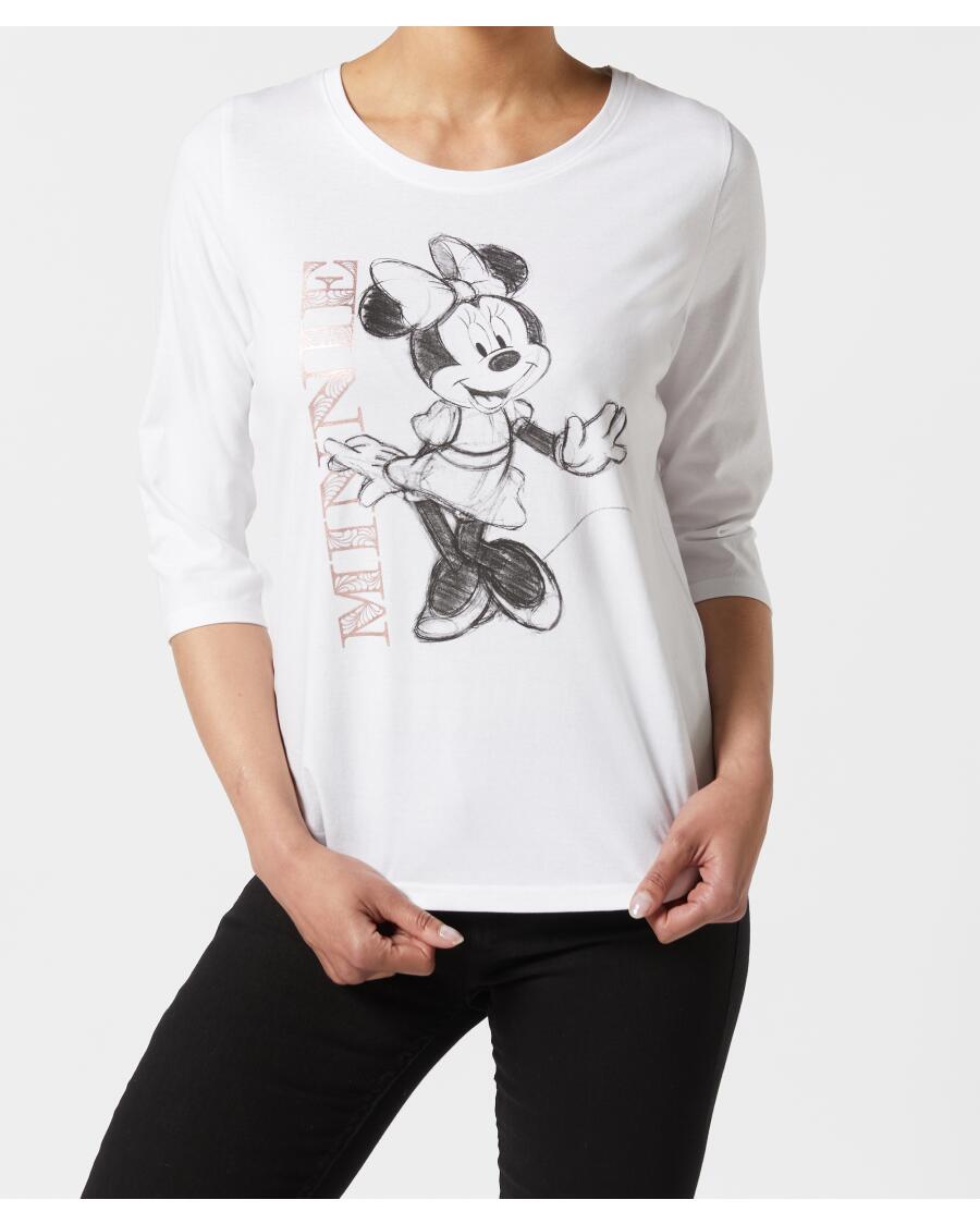 Koszulka Myszka Minnie Disney, rękaw 3/4