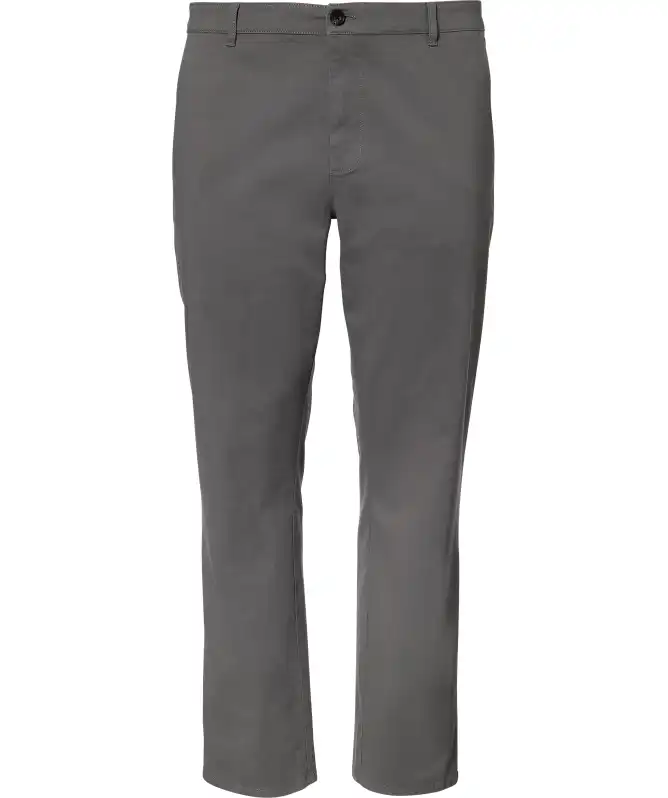 Graue Chinohose