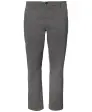 Graue Chinohose