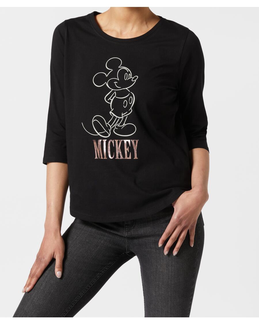 Mickey Mouse Shirt schwarz