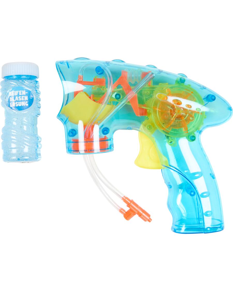 Simba LED-Seifenblasenpistole blau