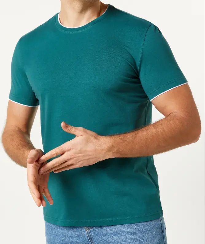 T-Shirt o warstwowym wyglądzie