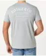T-shirt met print op voor- en achterkant