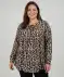 Bluzka czarny/beżowy
