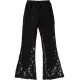 Bootcut-Leggings aus Spitze