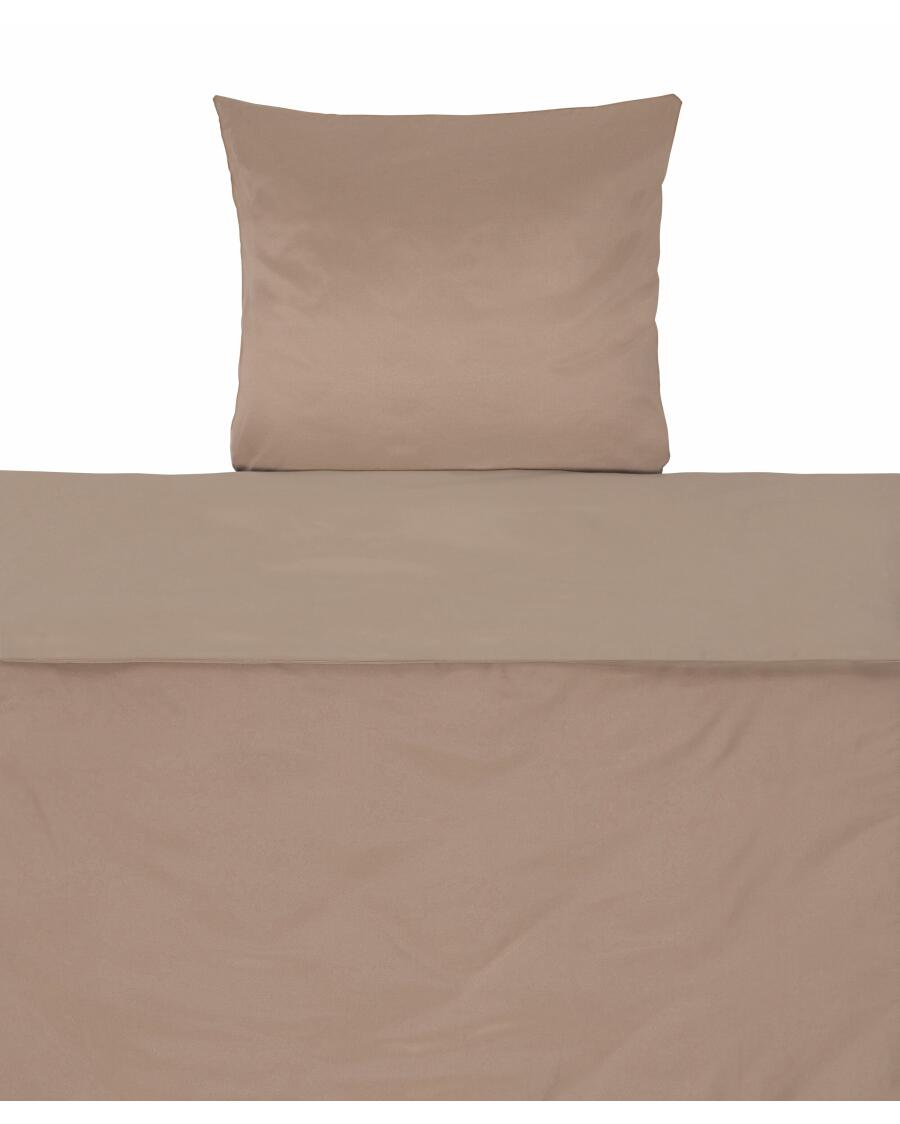 Mikrofaser-Bettwäsche Beige