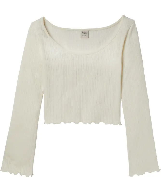 Langarmshirt cropped