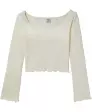 Langarmshirt cropped