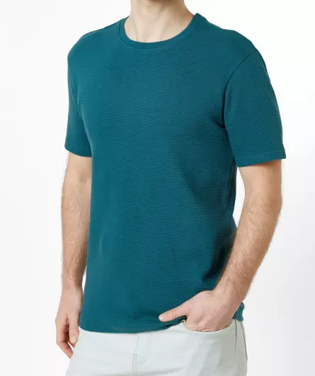 Geripptes T-Shirt