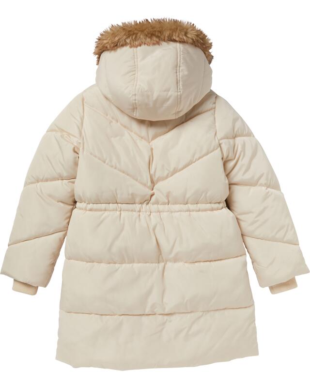 Lined quilted jacket for girls, off-white (KiK Steppjacke mit Innenfutter (offwhite)) — KiK, authentic German product in Morocco