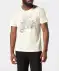 T-Shirt Motorrad naturfarben