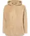 Fleecejacke naturfarben