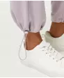 Sporthose mit Tunnelzug am Saum