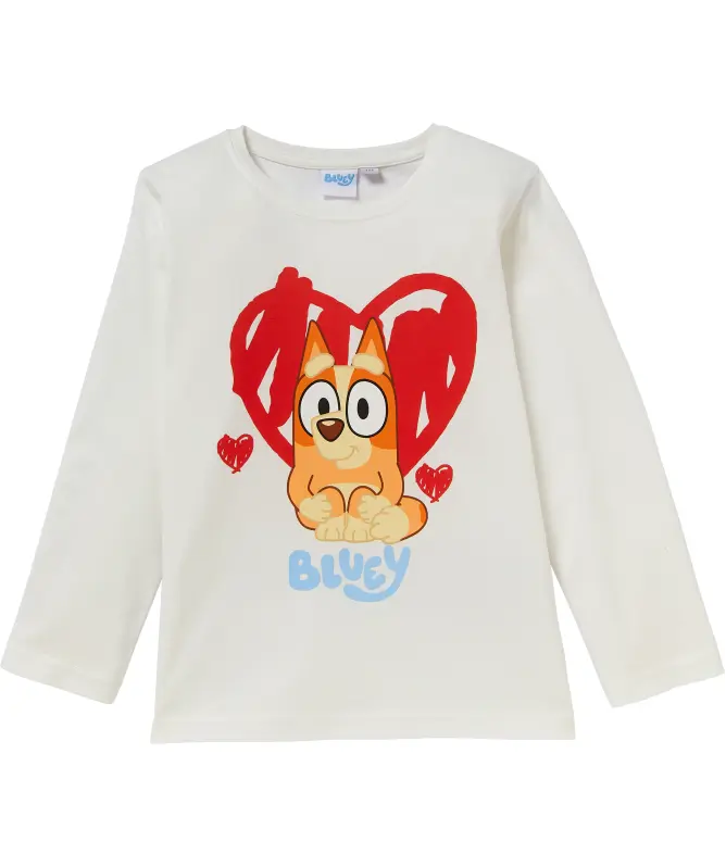 Bluey shirt met lange mouwen