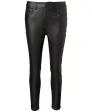 Kunstlederhose High-waist