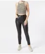 Kunstlederhose High-waist