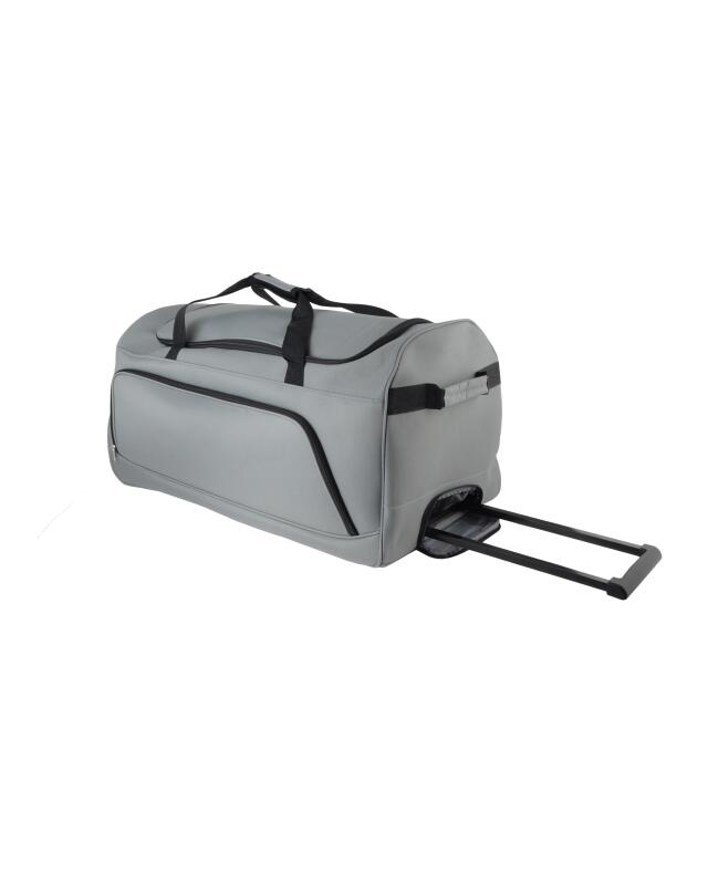 73 l wheeled travel bag for women, grey (KiK Rollen-Reisetasche 73 l (grau)) — KiK, authentic German product in Morocco