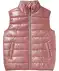 Glimmende bodywarmer roze