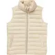 Natuurkleurige bodywarmer