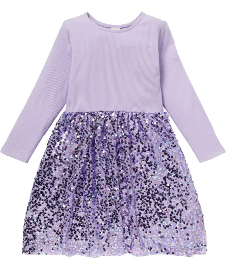 Kleid mit Pailletten