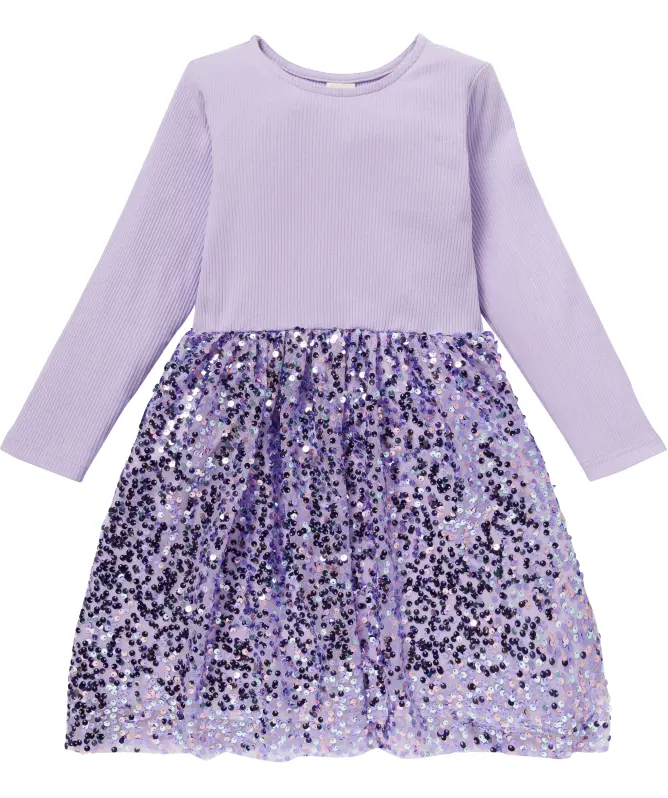 Kleid mit Pailletten