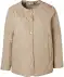 Steppjacke mit Seitentaschen hellbraun