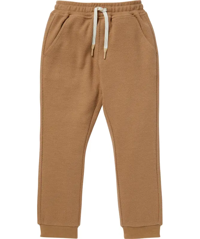 Joggingbroek in lichtbruin