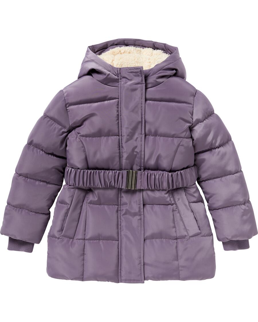 Steppjacke mit Futter lila
