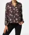 Bluse mit Blumendruck Blumendruck