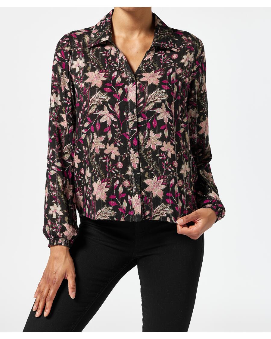 Bluse mit Blumendruck Blumendruck