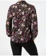 Bluse mit Blumendruck