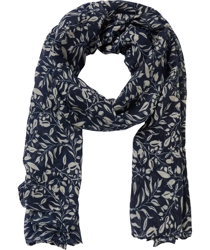 Schal mit floralem Design