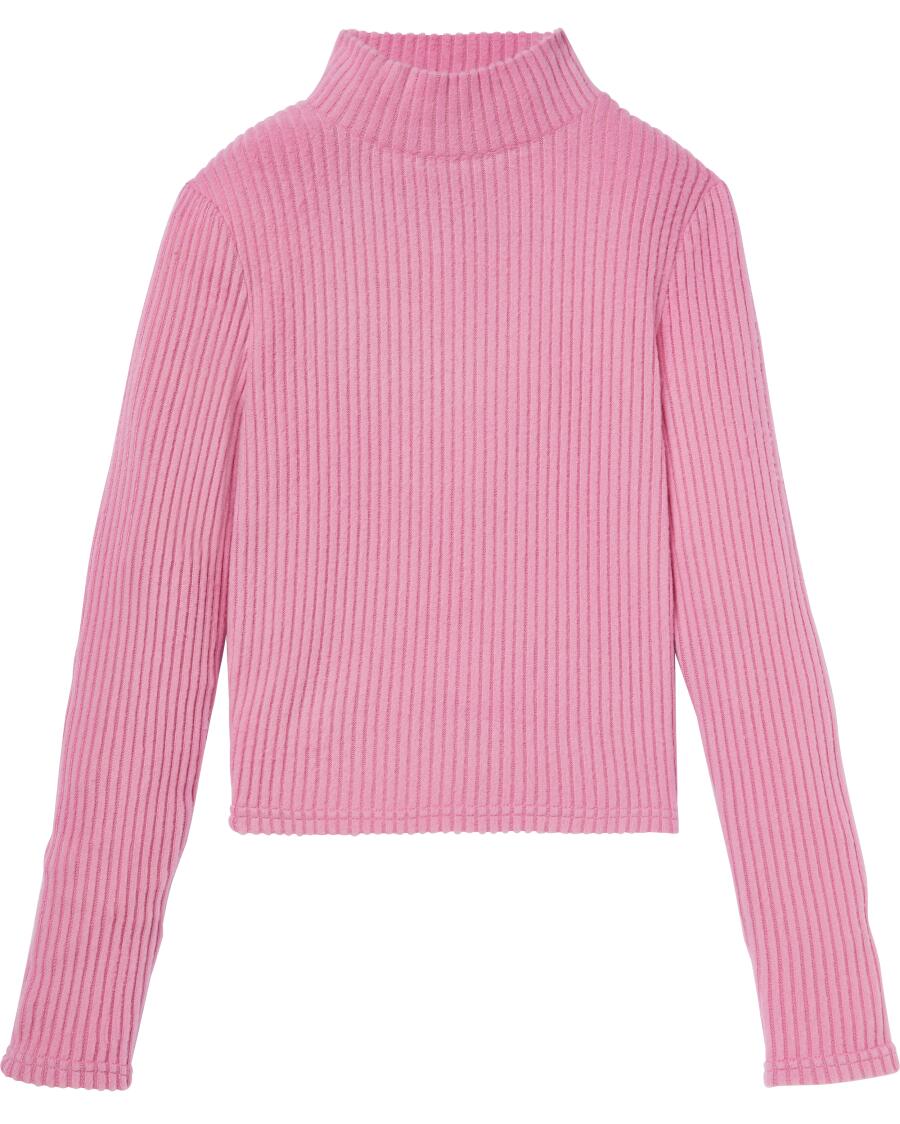 Zachte trui roze