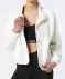 Sport-Fleecejacke offwhite