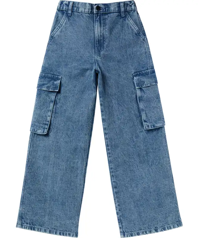 Cargohose mit weitem Bein