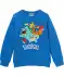 Blauw sweatshirt blauw