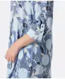 Longbluse mit Blumendruck