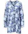 Longbluse mit Blumendruck