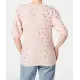 Sweter z cienkiej dzianiny w kropki