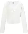 Strukturiertes Langarmshirt