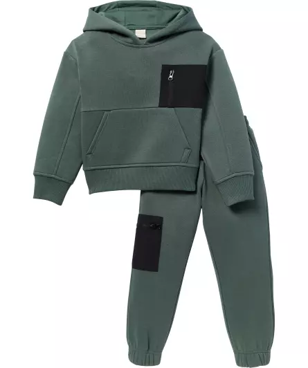 Joggingpak donkergroen