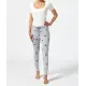 Pyjamahose mit Rippbündchen