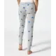 Pyjamahose mit Rippbündchen